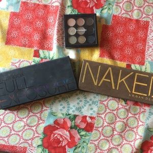 Used Smashbox, Urban Decay & MAC eyeshadows